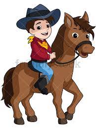 Medieval knight riding horse holding lance. Boy Cowboy Riding Pony Horse Cartoon Vector Clipart Friendlystock Horse Cartoon Pony Horse Cartoons Vector