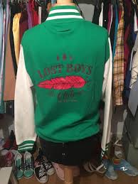 Peter Pan Inspired Lost Boys Varsity Jacket Etsy Peter Pan Lost Boys Varsity Jacket