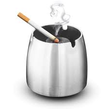 Ronxs ashtray, outdoor ash tray for patio with lid, windproof ashtrays for cigarettes, handmade ceramic ashtray for home office indoor decoration. Use For Ash Holder In Home Office Outdoor Garden And Tabletop Stainless Steel Windproof Outdoor Ashtrays With Non Slip Mat Business Industry Science Food Service Equipment Supplies