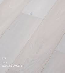 Furlong Majestic Ivory White Stained Engineered Wood Flooring Brushed Uv Oiled White Oak Floors White Floorboards White Wood Floors