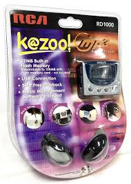 Model Rd1000 Up For Sale Is A Milestone Piece Of Electronics The Rca Kazoo Pocket Digital Mp3 Player Set This Item Is Audio Player Mp3 Player Memory Cards