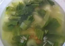 Tumis bumbu halus, cabai hijau besar, dan daun salam sampai harum. 7 Resep Sayur Tahu Sawi Hijau Bening Yang Enak