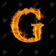 Knowing the correct number of letters in the alphabet depends greatly. Fire Alphabet Letter G Isolated On Black Background Stock Photo Picture And Royalty Free Image Image 22914113