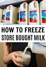 This Is How You Freeze A Gallon Of Milk In 2020 Freezing Milk Frozen Food Buy Milk