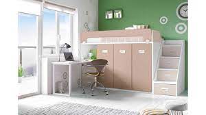 Que vous soyez à la recherche d'un lit superposé séparable ou pas, lit mezzanine ou même un lit mi hauteur. Lit Mezzanine Avec Bureau Moderne Et Fun Glicerio So Nuit