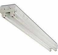 Dual Tube 36 Inch Premium Grade Industrial Commercial T8 Fluorescent Fixture With Electronic Ballast