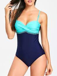 Twist Braided Underwire One Piece Swimsuit Swimwear Fashion Swimsuits Swimwear