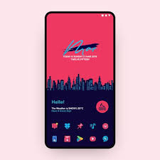 Theme Chiki X Grinst Androidthemes Android Design Homescreen Layout Themes For Mobile