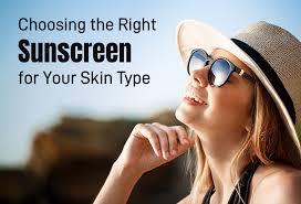 Skincare bottles and creams for choosing everyday sun protection products