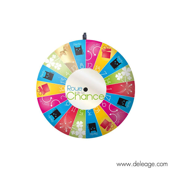 Roue de loterie murale WHEEL WALL kit complet