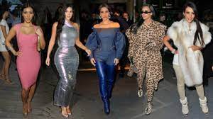 Looks kim kardashian kardashian family kardashian style kardashian jenner kourtney kardashian kendall jenner outfits belle photo look fashion biker kim kardashian, 37, instagram stories to share a video of herself heading to the event with her 'date', her daughter north west. At 40 Kim Kardashian West Has Truly Become A Fashion Icon Vogue