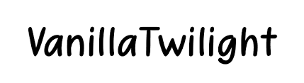 This font demo is only for personal use! Vanillatwilight Font Search