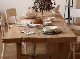 While using reclaimed wood in its natural state can honor its previous life, using too much can also appear overly utilitarian. Farm Table Design Ideas Beautiful Solid Wood Dining Tables