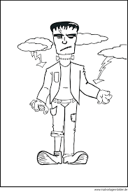 Frankenstein Monster Gratis Ausmalbild Zum Download