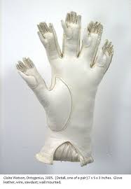 Bizarre Gloves By Claire Watson Hand Art Sculptures Art