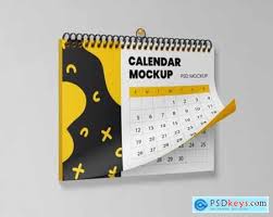 Download free logo mockups created by our designers. Realistic Hanging Calendar Mockup Free Download Photoshop Vector Stock Image Via Torrent Zippyshare From Psdkeys Com