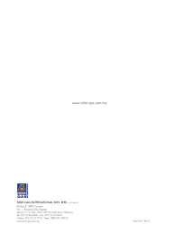 The use of sirim qas international's trademarks or any intellectual property under any circumstances without the prior written approval of the managing director is strictly forbidden. Sirim Qas Intl Corporate Profile Quality Assurance Quality Management