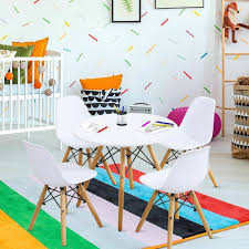 Ewert Kids 5 Piece Play Table And Chair Set In 2020 Table And Chairs Colorful Table Table And Chair Sets