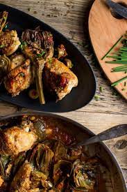 Braised Chicken With Artichokes And Olives Recipe Recipe Braised Chicken Olive Recipes Nyt Cooking