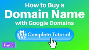 How To Buy And Register A Website Domain Name With Google Domains - Youtube