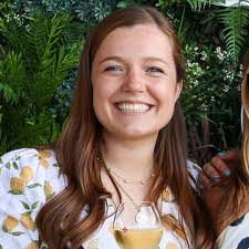 Prince Harry's cousin swaps sheer lace wedding dress for feathered jumpsuit 