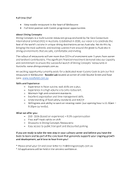 Writing a great chef cover letter is an important step in your job search journey. 2