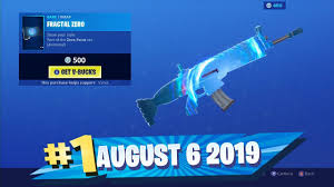 Fractal zero có độ hiếm được xếp hạng mức: New Fractal Zero Camo Return Of A Rare Skin Fortnite Daily Item Shop Showcase August 6 2019 Youtube