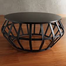 Chelsea Lane Round Cage Coffee Table Hayneedle In 2020 Cage Coffee Table Coffee Table Cool Coffee Tables