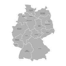 Karta över tyskland från google maps med vägkarta och satellitkarta. Oversikt Av Tyskland Som Delas Till 13 Forbundsstater Och 3 Stadsstater Berlin Bremen Och Hamburg Europa Enkelt Lagenhetmella Vektor Illustrationer Illustration Av Bild Europa 91939339