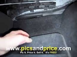 To access the cabin filter itself, this panel slides and drops down and you can get back to your cabin filter from there. How To Change A Cabin Air Filter On A 2009 Vw Jetta Sportwagen Tdi Youtube