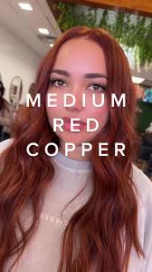 Medium red copper 😍😍 I love it! #copperhair #gingerhair #redhead #reds  #goodyearaz #avondaleaz #tollesonaz #phoenixaz #scottsdaleaz #peoriaaz