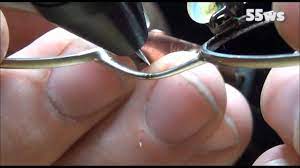 For a stronger fix you can sand down the broken edges glue them together and drill two holes on either side of the crack. How To Fix Broken Metal Glasses Bridge Off 50