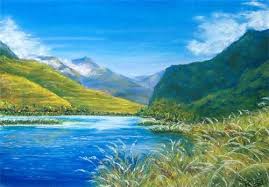 Toutes les notions coïncident le paysage est formé par les caractéristiques naturelles de l'environnement et l'influence humaine. Paysage Simple 6