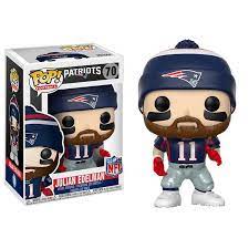 Collection De Figurines Pop Funkopop Tu Aimes La Pop Culture Les Animes Mangas Tu Aimes L Univers Geek Et Otaku N Hesites Figurine Pop Julian Edelman Nfl