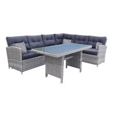 Terrace Leisure 220x100x90 Cm Provence Casual Dining Combo Set Grey Lowest Prices Specials Online Outdoor Sectional Sofa Outdoor Furniture Furniture Sets