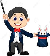 Dessin Anime De Magicien Sortant Un Lapin De Son Chapeau Haut De Forme Clip Art Libres De Droits Vecteurs Et Illustration Image 20897437