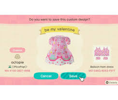 Miss Octopie On Instagram New Animal Crossing Design Codes For You To Use In Your New Horizons Game Feat Animal Valentine Be My Valentine Animal Crossing