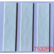 Gạch Thẻ Gợn Sóng 75x300 Màu Trắng CNS- 7532P0