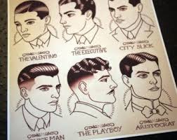 Barber Girl Tattoo Art Print 1920s Mens Hair 1920s Hair Hair Guide