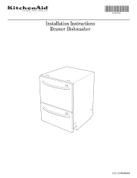 Dishwasher safety your safety and the safety of others are very important. Kitchenaid Kudd01dppa0 User Manual Dishwasher Manuals And Guides L0523193
