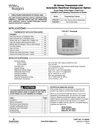White Rodgers 1f83 0471 User Manual Manualzz