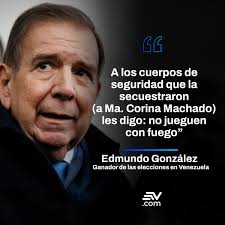 📢 El opositor Edmundo González Urrutia, quien reivindica que le ganó las  elecciones presidenciales de Venezuela a Nicolás Maduro, exigió la  liberación inmediata de María Corina Machado. 👉 https://bit.ly/3C47v5e