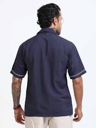 Buy Ebony Clay Printed Shirt Online in India