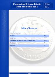 We legalized public banks in ca w/ @calpba #ab857. Doc Comparison Between Private Bank And Public Bank Saif Ziku Academia Edu