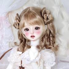 1/4 1/6 Preorder Russian Mohair Curly Pigtails Twintails BJD Retro Hair