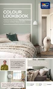 Get The Look With Dulux Colour Of The Year 2020 Tranquil Dawn Colourtrends White Wall Bedroom Off White Bedrooms Bedroom Wall Colors