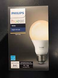 philips hue a19 single dimmable smart led bulb 840 lumens white consumer electronics surveillance smart home electronics hue philips bulbs for sale bulb