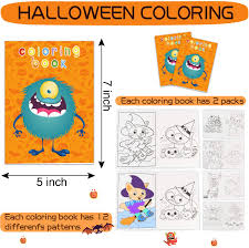 Keep your kids busy doing something fun and creative by printing out free coloring pages. Buy Funnlot Halloween Coloring Books For Kids Mini Halloween Coloring Books Nice Halloween Activity Books For Kids Perfect For Halloween Goody Bags Halloween Party Favors Online In Usa B08cz6h6pz
