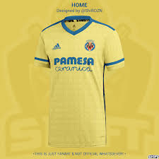 There are 3 types of kits home, away, and the third kit. Villarreal X Adidas Home Jersey Concept