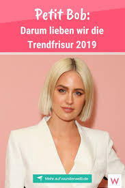 petit bob warum wir die trendfrisur 2019 lieben wunderweib trendfrisuren frisuren trends